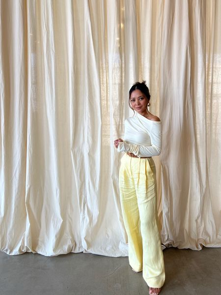 Butter yellow for Spring💛 Brunch outfit, chic style

#LTKSeasonal #LTKfindsunder100 #LTKworkwear
