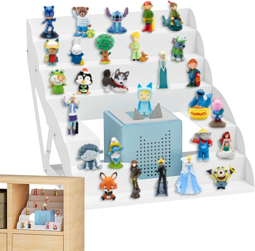 for Tonie Shelf Magnetic, Tonies Storage for Tonie Figures, 30-50 Characters and Toniebox for Gir... | Amazon (US)