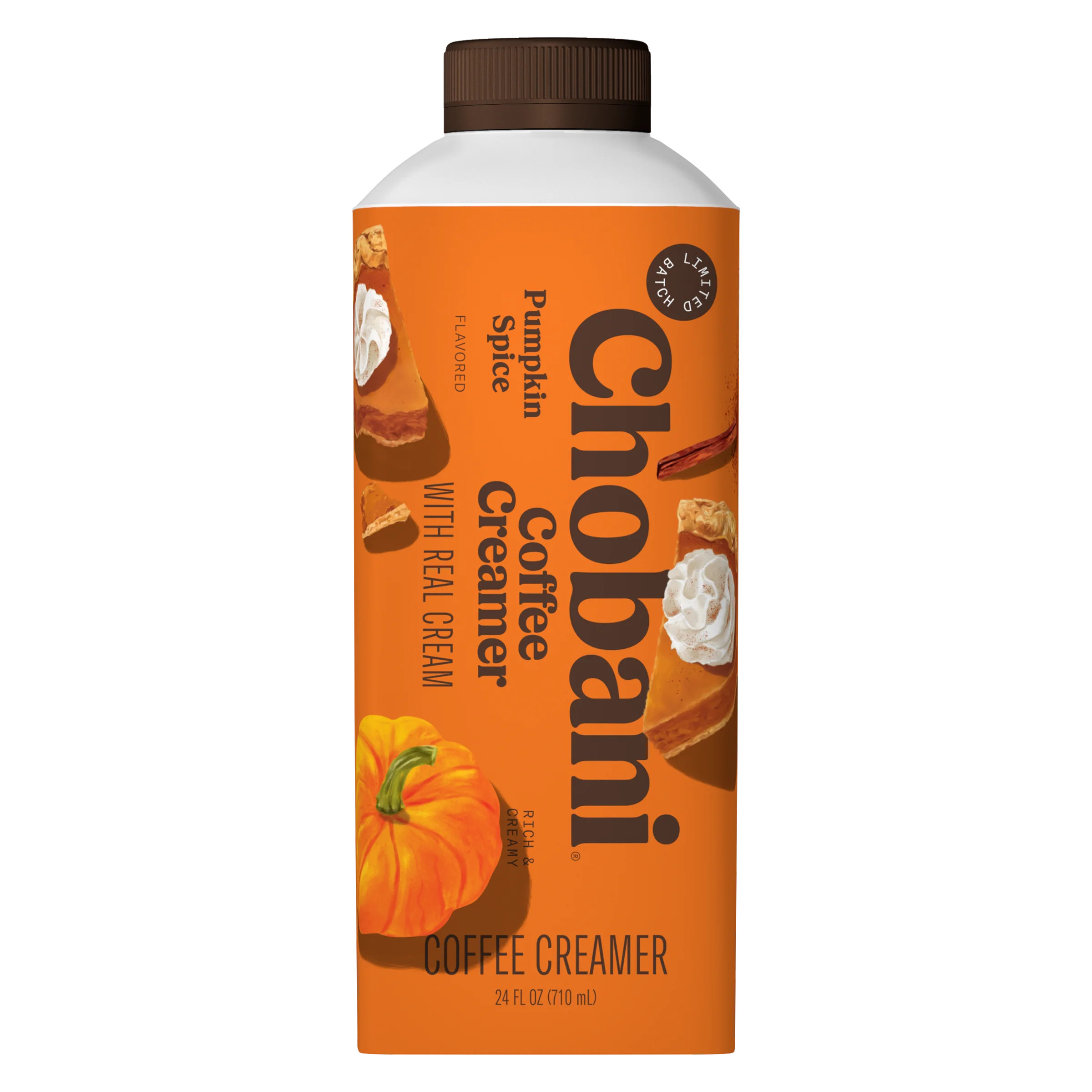 Chobani Coffee Creamer Limited Batch Pumpkin Spice 24 fl oz Carton | Walmart (US)