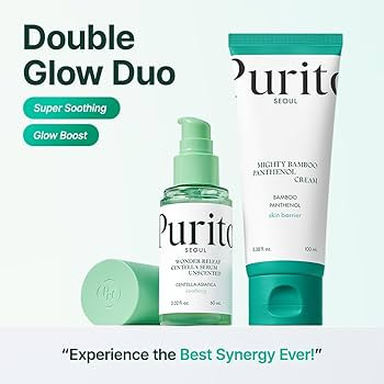 PURITO Post-Acne Moisturizer, Recovery & Glow Boost, Silicone-Free, Non-Comedogenic, Vegan, Korea... | Amazon (US)