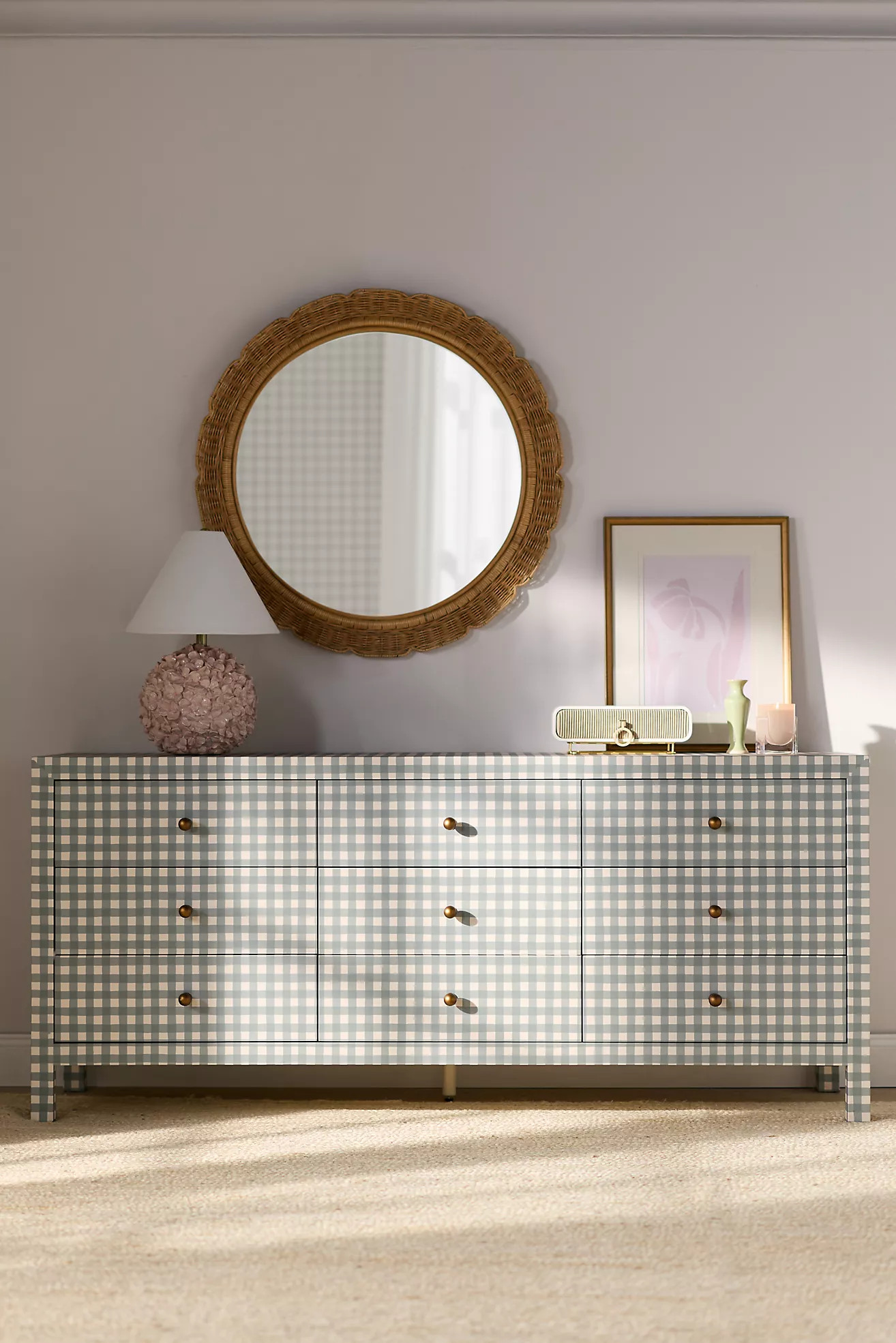 Hale Canvas Nine-Drawer Dresser | Anthropologie (US)