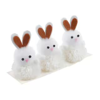 Easter White Chenille Bunnies, 3ct. by Ashland® | Michaels | Michaels Stores