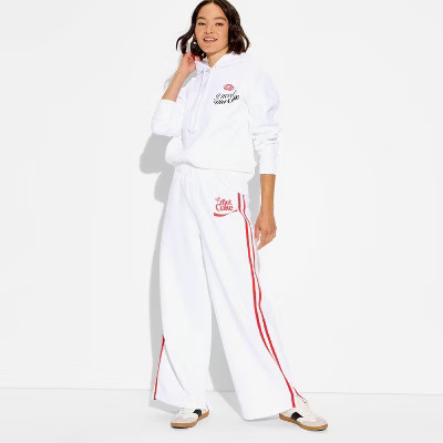 Women's Diet Coke Graphic Sweatpants - White | Target