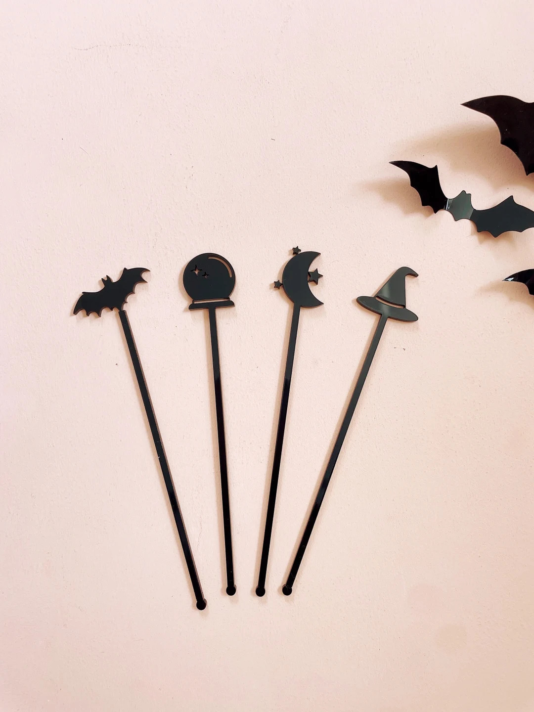 Halloween Stirrers Stir Sticks Halloween Barware Halloween - Etsy | Etsy (US)
