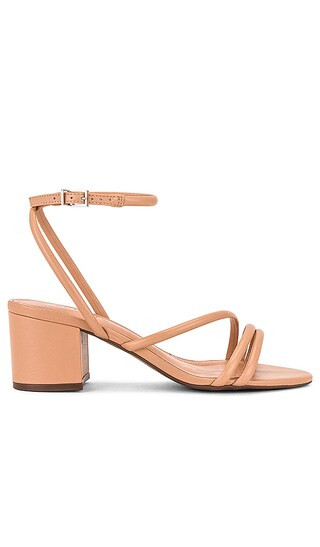 Aiyra Mid Block Sandal in Honey Beige | Revolve Clothing (Global)