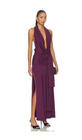 Arwen Maxi Dress In Plum | Revolve Clothing (Global)