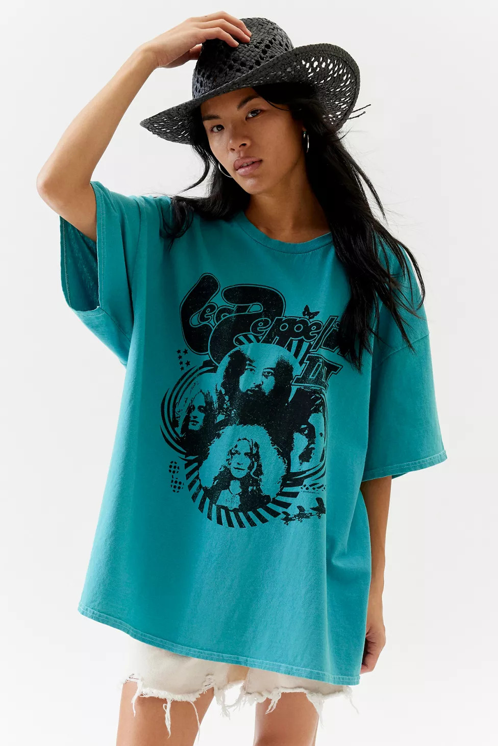 Led Zeppelin T-Shirt Dress | Urban Outfitters (US and RoW)