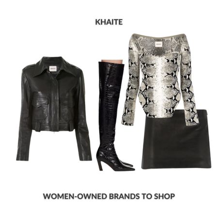 This looks screams edgy! The Cordelia cropped leather jacket is s wardrobe staple for the spring. Layer it over the snake print top and slip on the leather mini skirt. The over-the-knee boots really complete this look.


#LTKSeasonal #LTKSpringSale #LTKstyletip