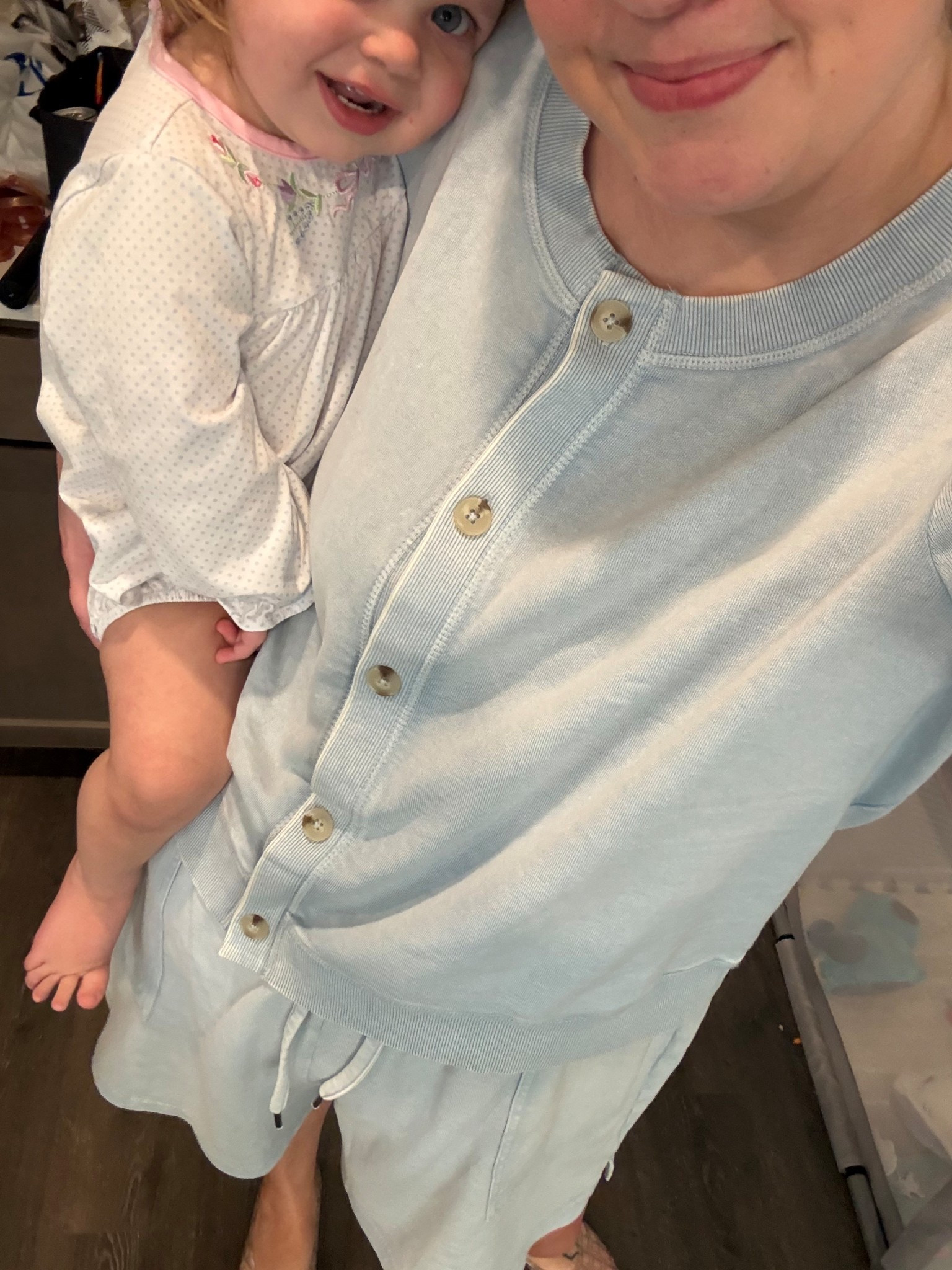 Blue cardigan set wearing 1x in top and 2x in shorts but could have done the 1x 

#LTKPlusSize