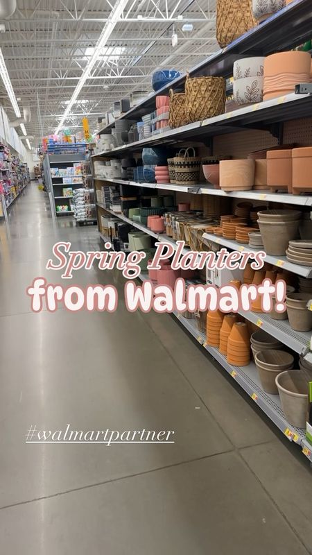 Spring planters from Walmart! 🌺 Comment PLANTER below for shopping info.

It’s finally time to fill those planters again and @walmart has the prettiest options in all sizes. Pinks, blues, greens, and the classic rattan! And they’re all under $30! 
#walmartpartner #walmarthome #walmart 


#LTKfindsunder50 #LTKSeasonal #LTKhome