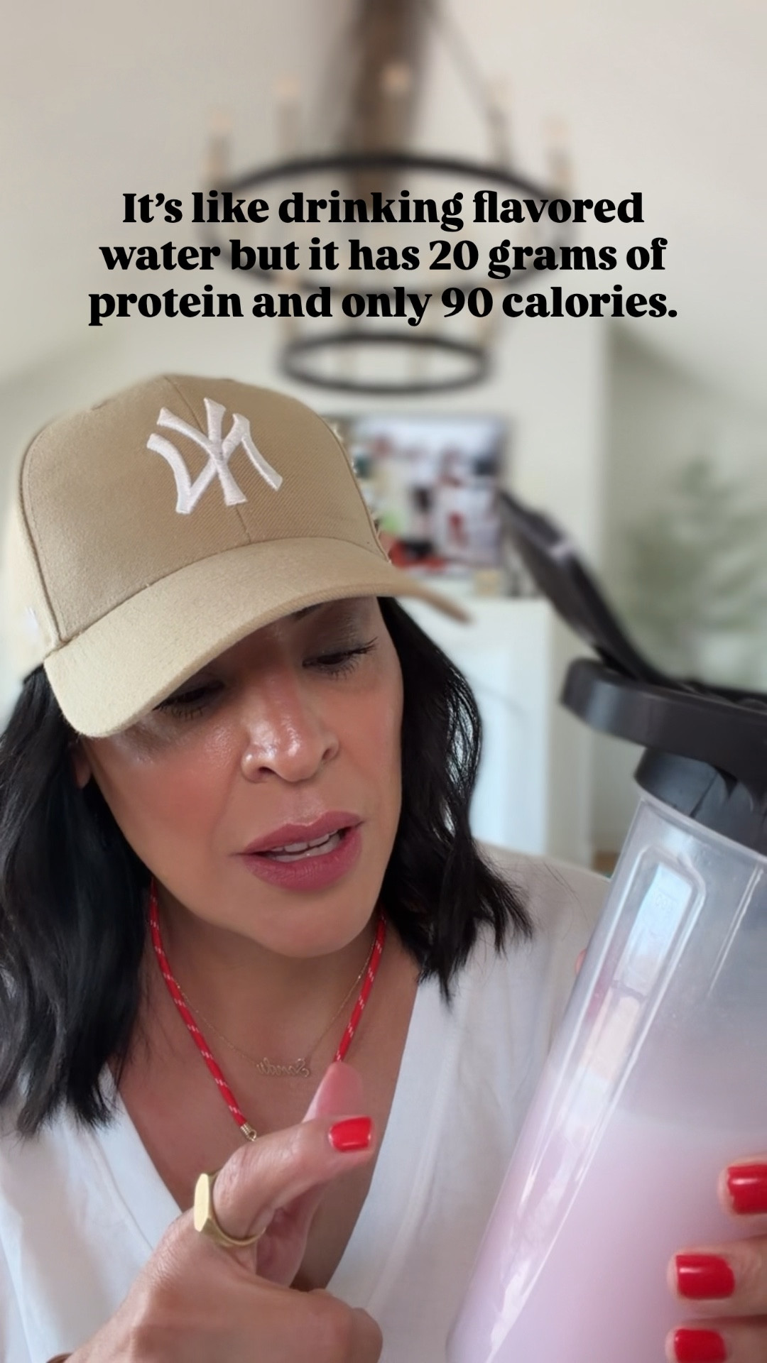 My favorite clear protein I have tried so far! It’s like flavored water but with 20 grams of protein and only 90 calories. 

#LTKOver40 #LTKmorningroutine #LTKActive