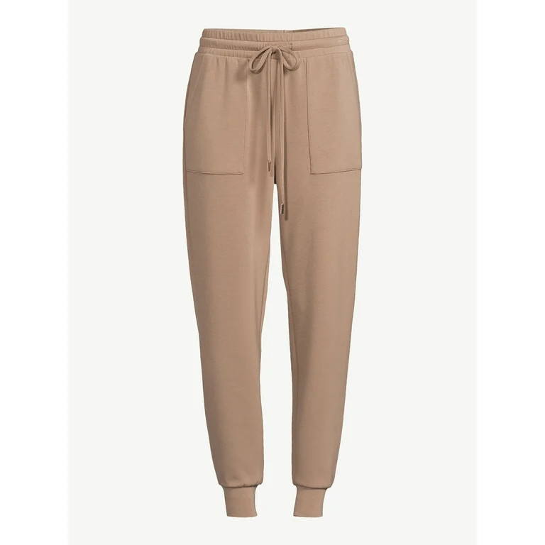 Scoop Women's Scuba Knit Pants with Pockets, Sizes XS-XXL | Walmart (US)