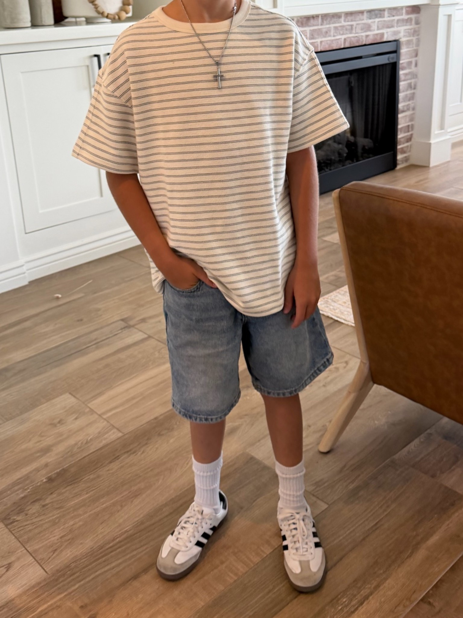 That cool boy style tho! 

Size 10 in shirt.
Size 10 in shorts

#LTKKids #LTKmomlife #LTKootd