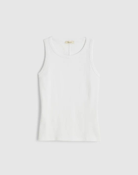 The Essential Tank in Utility Rib | Madewell