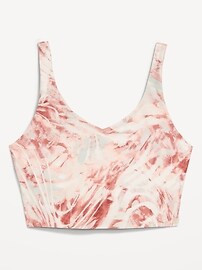 Light Support PowerSoft Longline Sports Bra | Old Navy (US)