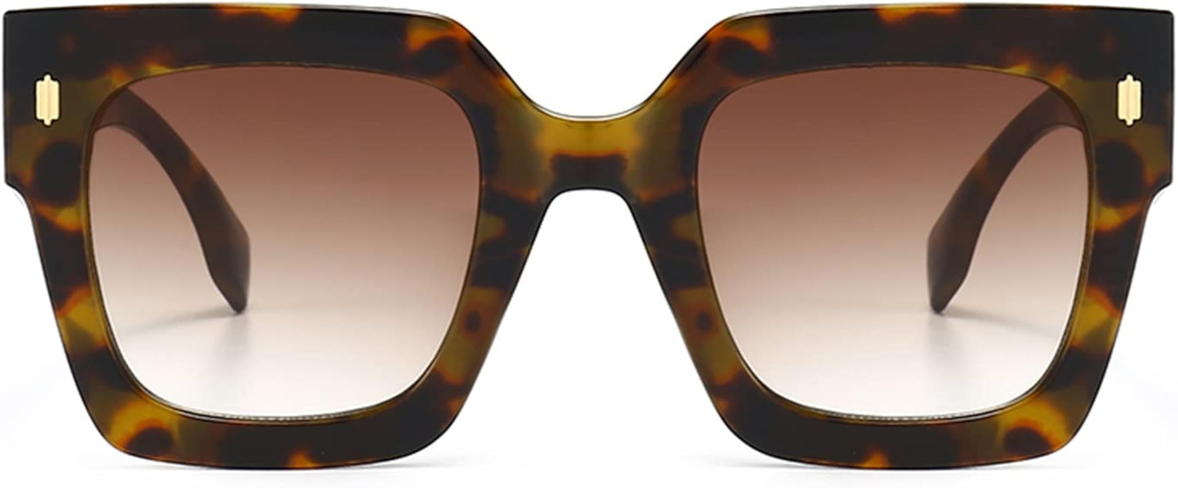 ADE WU Trendy Oversized Sunglasses Womens Ladies Designer Big Large Chunky Square Sun Glasses UV4... | Amazon (US)