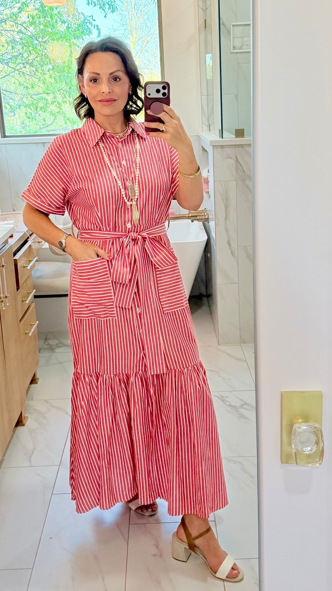 I want this dress in every color  

#LTKootd #LTKOver40 #LTKSeasonal
