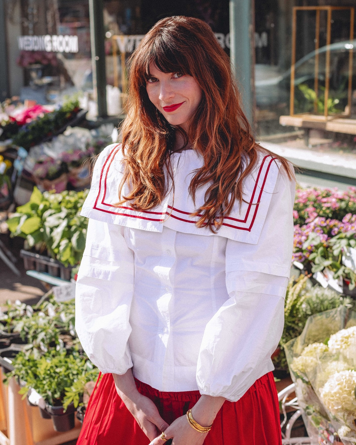Giant sailor collars, an amazing pair of Ganni shoes dupes, and the dreamiest crochet bag I’ve ever laid my hands on. Save for outfit inspo ✨❤️

PR products tagged 

📸 @reverblondon 
.
.
.
#redtrend #sailorblouse #stevemaddenshoes #crochetbags #morecolour