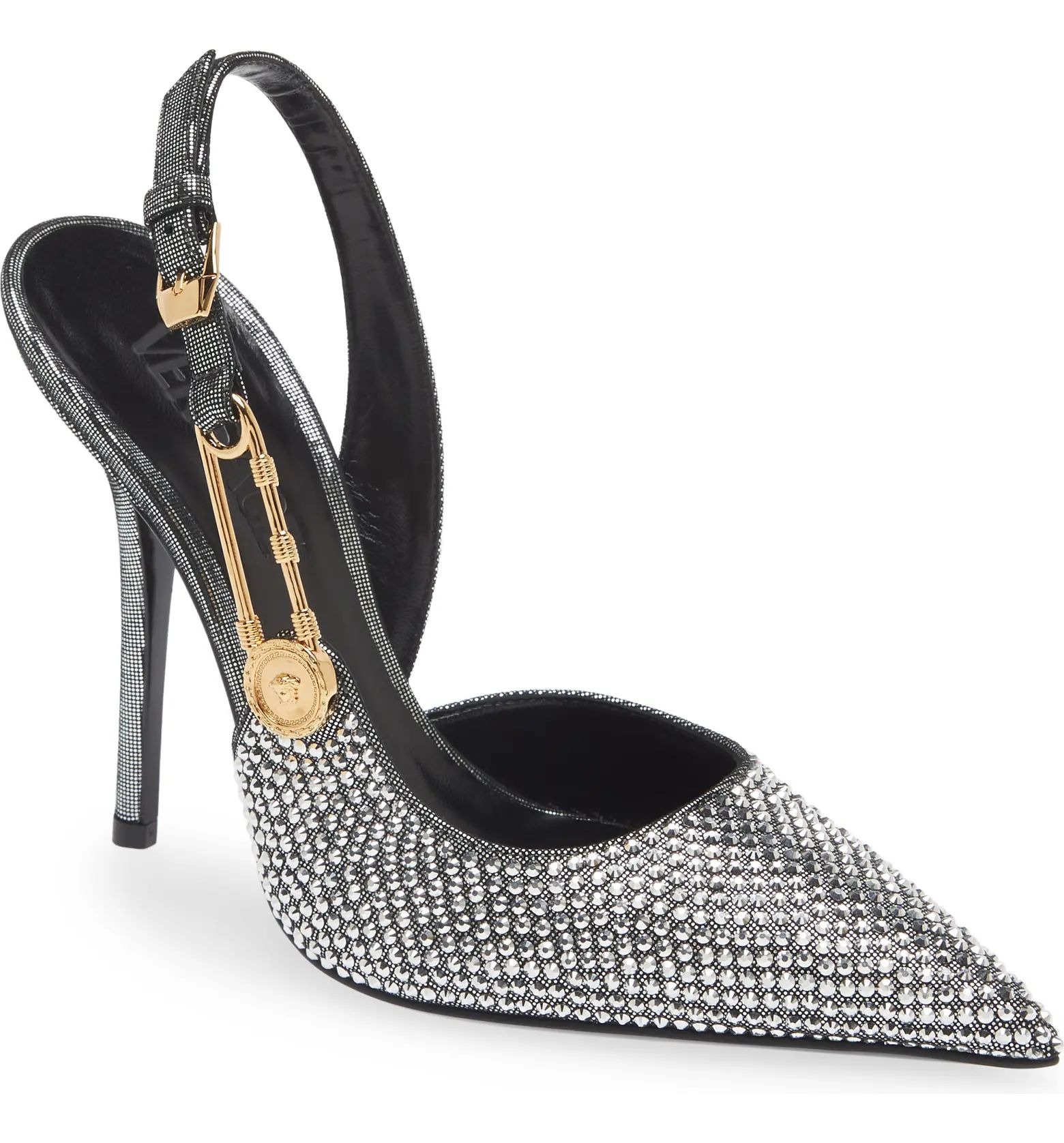 Safety Pin Crystal Slingback Pump (Women) | Nordstrom
