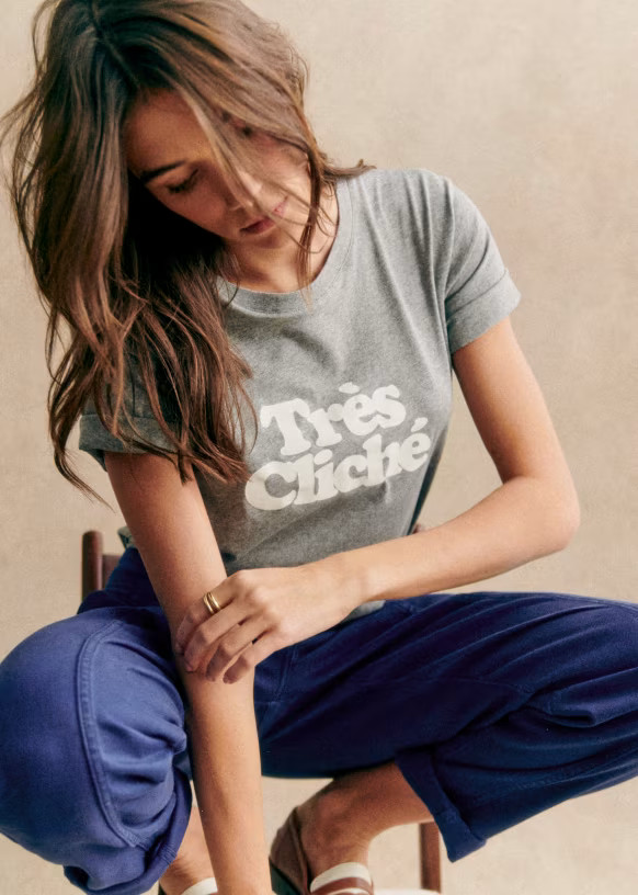 Très Cliché T-Shirt | Sezane Paris