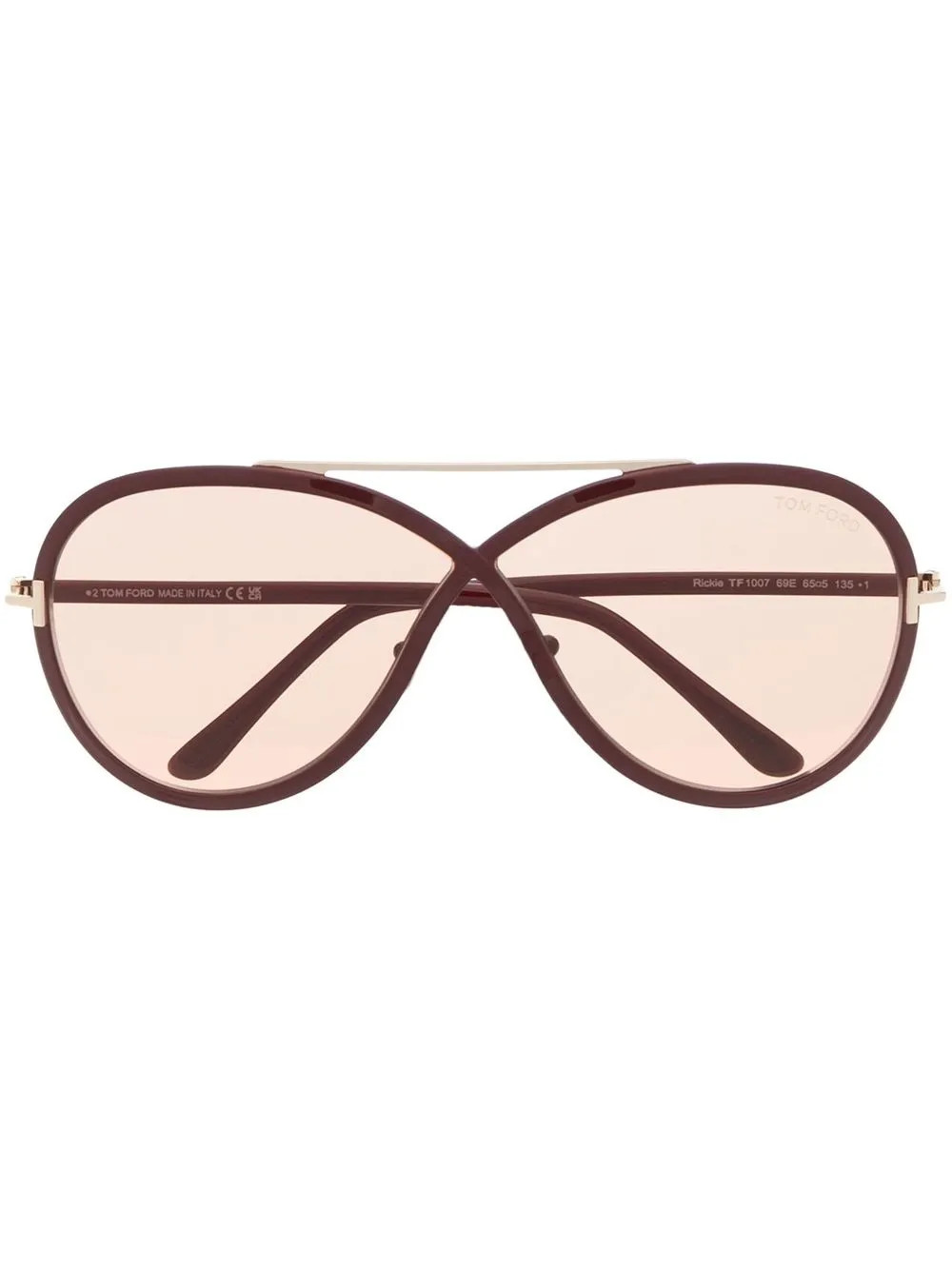 round-frame oversize sunglasses | Farfetch Global