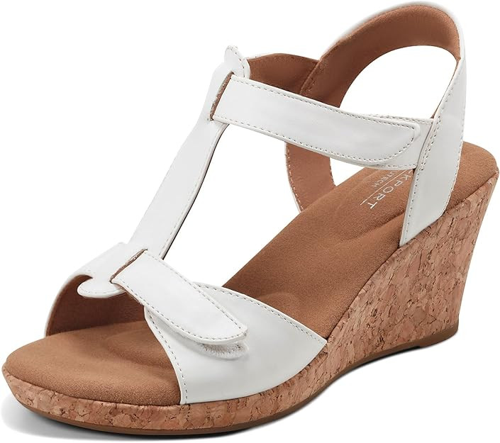 Rockport Women's Blanca T-Strap Sandal | Amazon (US)