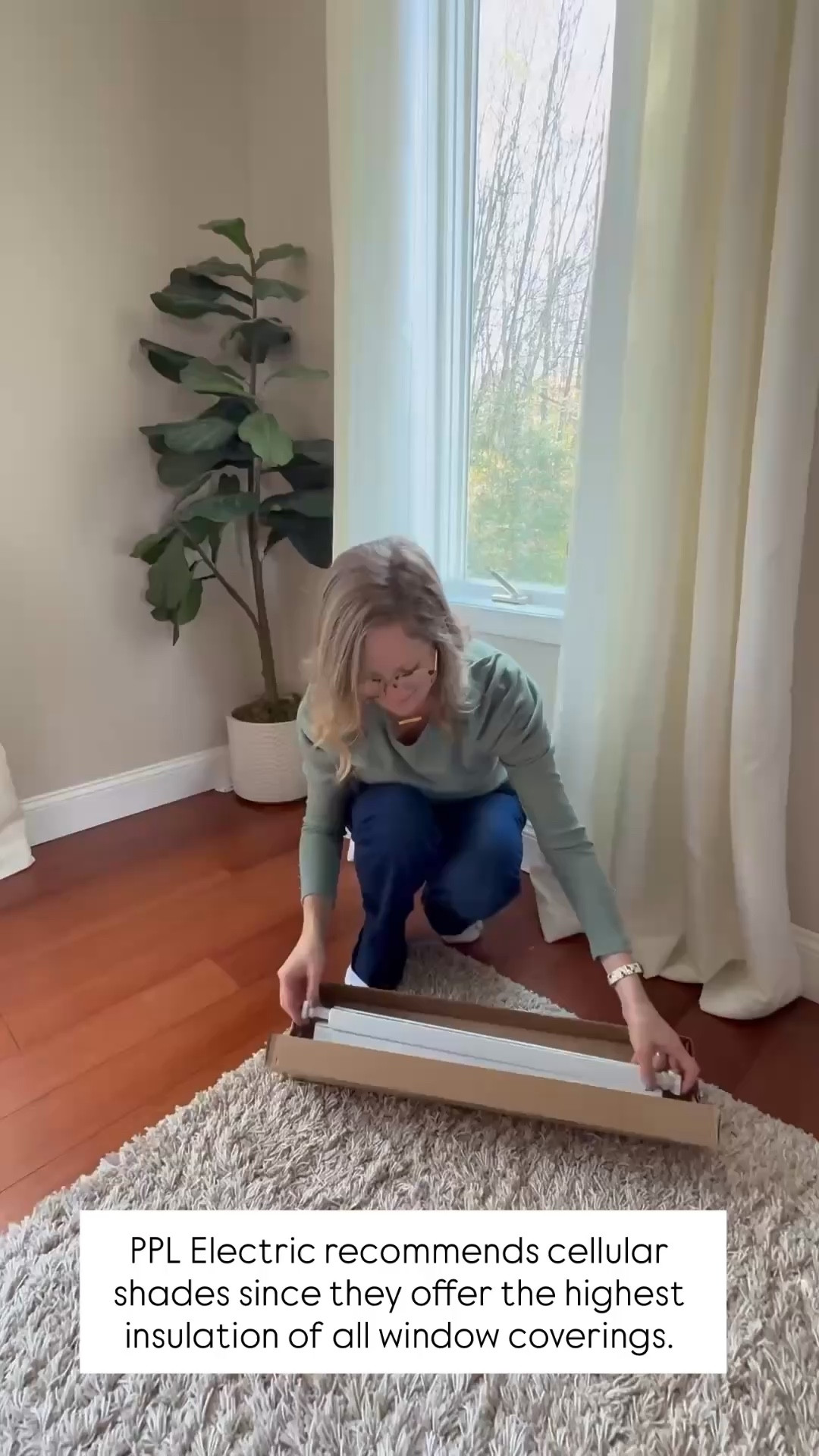 These cellular shades took just a minute to install with no hardware or drilling! 

#LTKspring #LTKHome #LTKSaleAlert