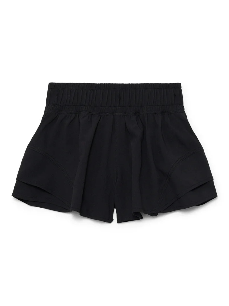 Athletic Works Girl's Active Butterfly Short, Sizes 4-18 | Walmart (US)