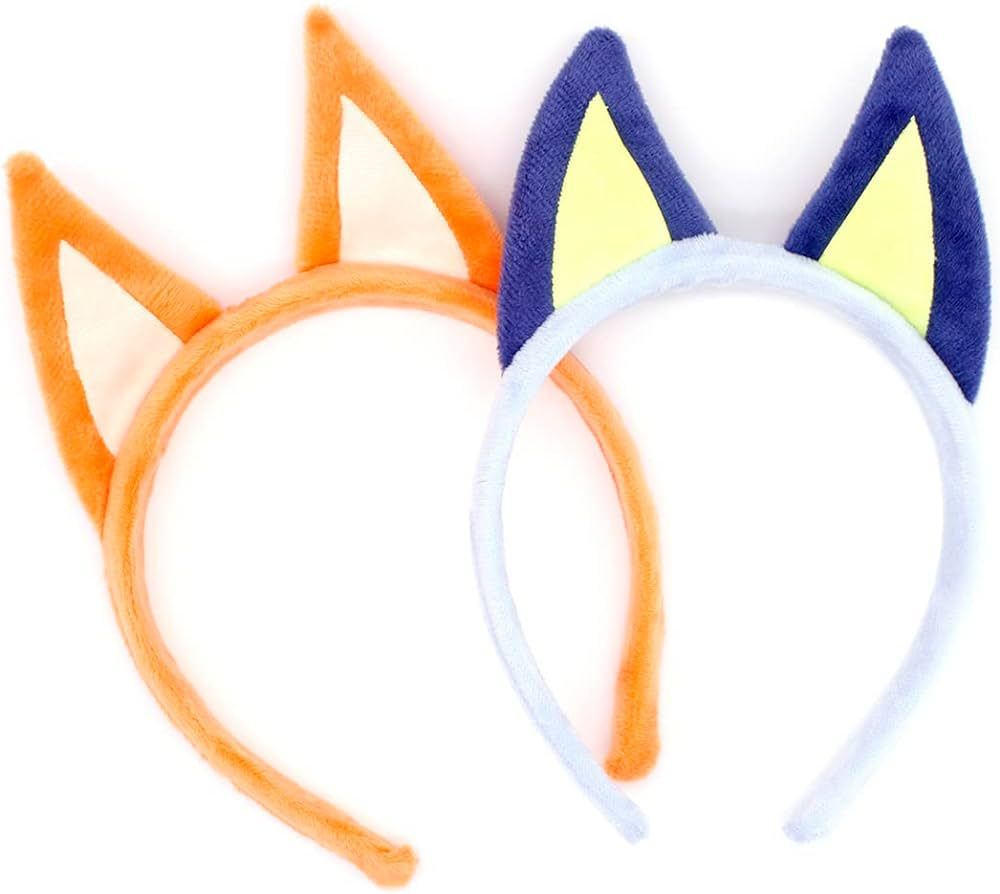 2 PCS Dog Ears Headbands,Halloween Animal Headwear Cosplay Costume Accessories Birthday Party for... | Amazon (US)