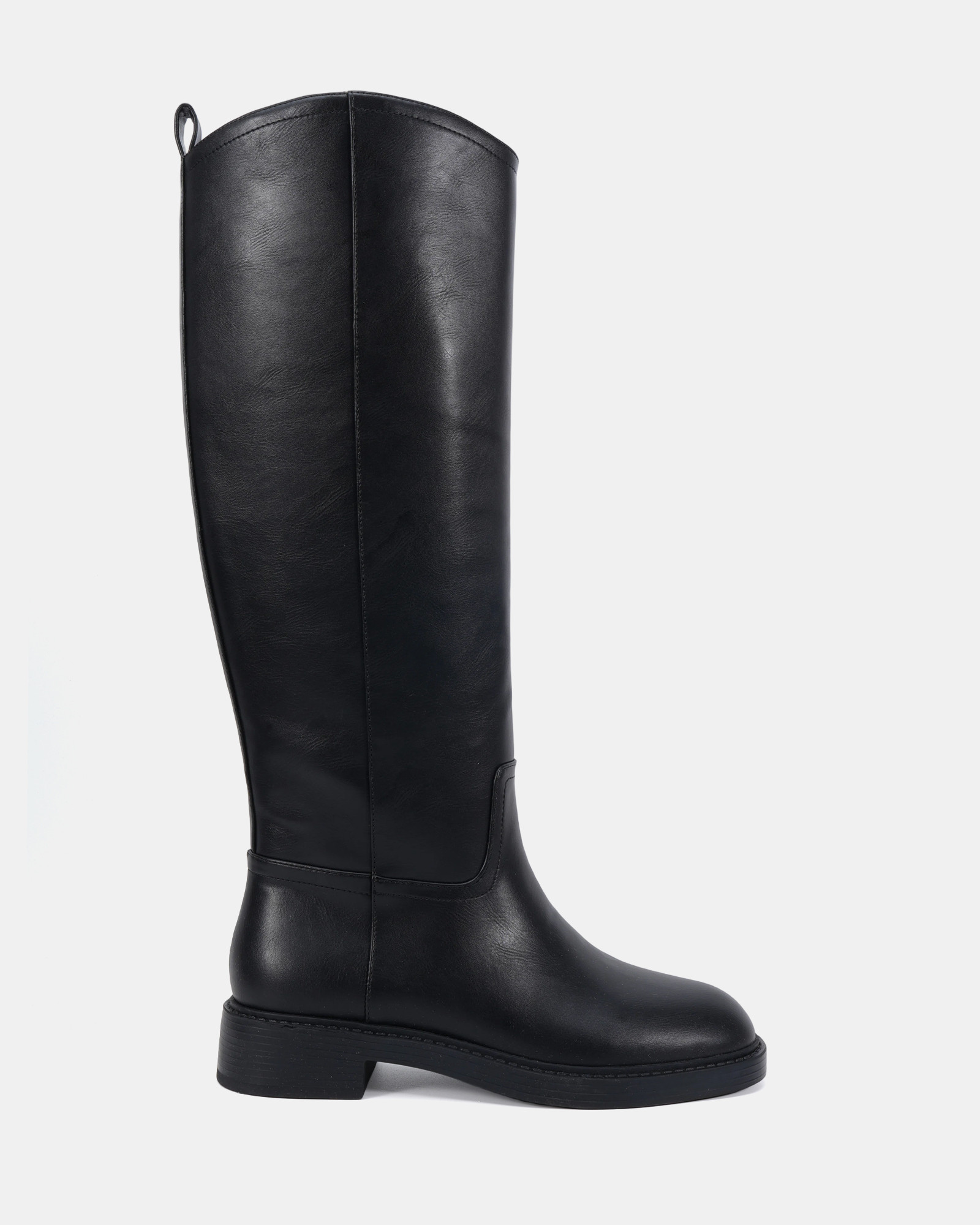 JAYLEEN BLACK Long Boots | Novo Shoes