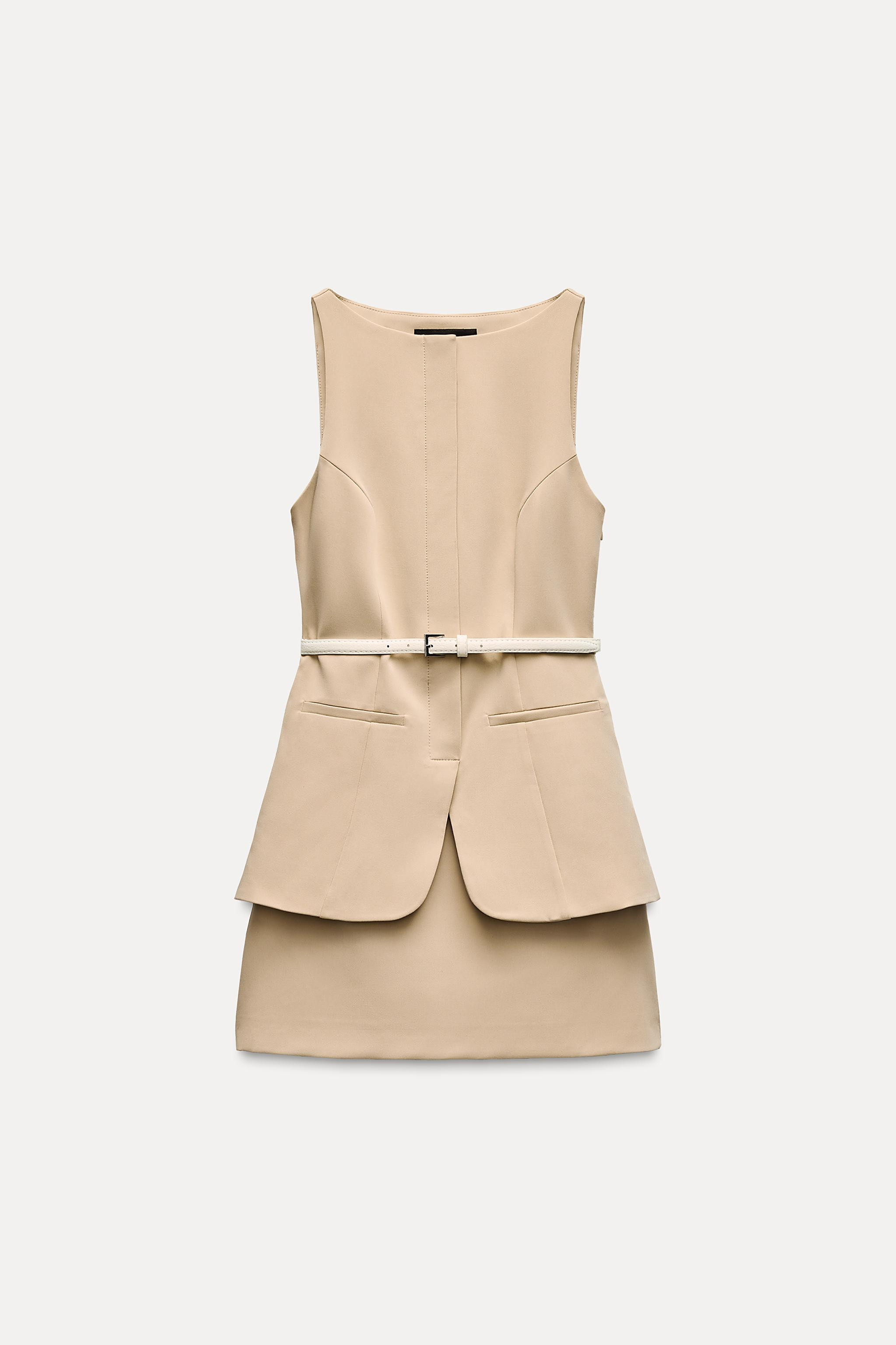 BELTED MINI DRESS | Zara US