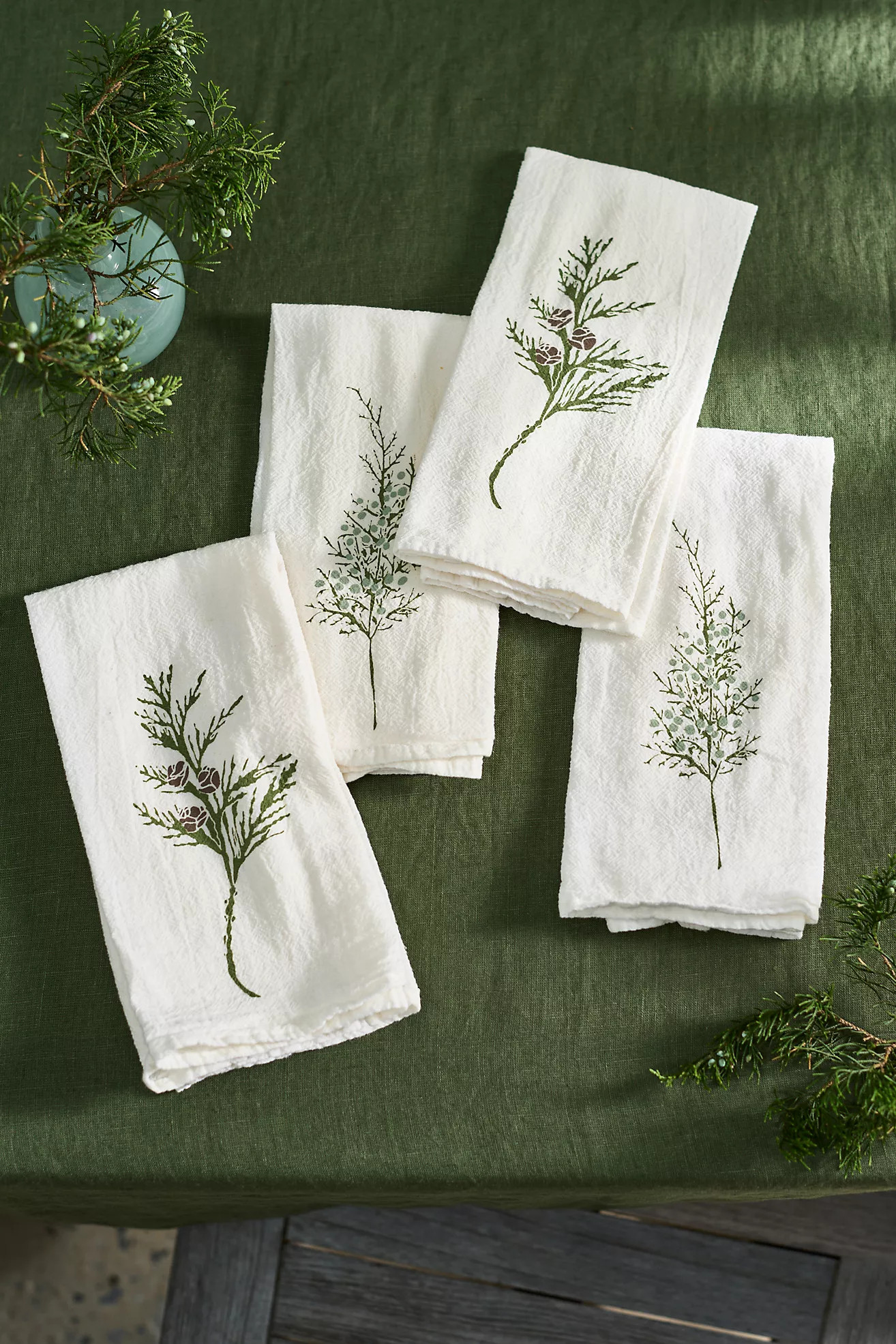 Juniper + Cedar Napkins, Set of 4 | Anthropologie (US)