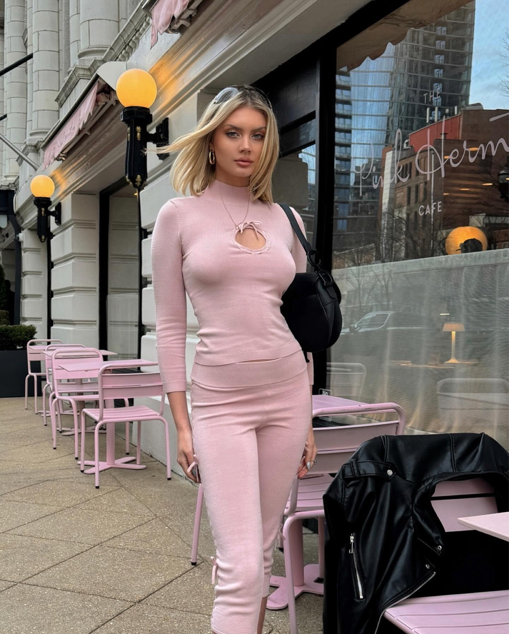 Perfect pink set for the spring 🌸 

pink | pink top | pink shirt | pink leggings | pink pants | coquette aesthetic | pastel pink | cute top and pants set 

#LTKMostLoved #LTKSpringSale #LTKSeasonal