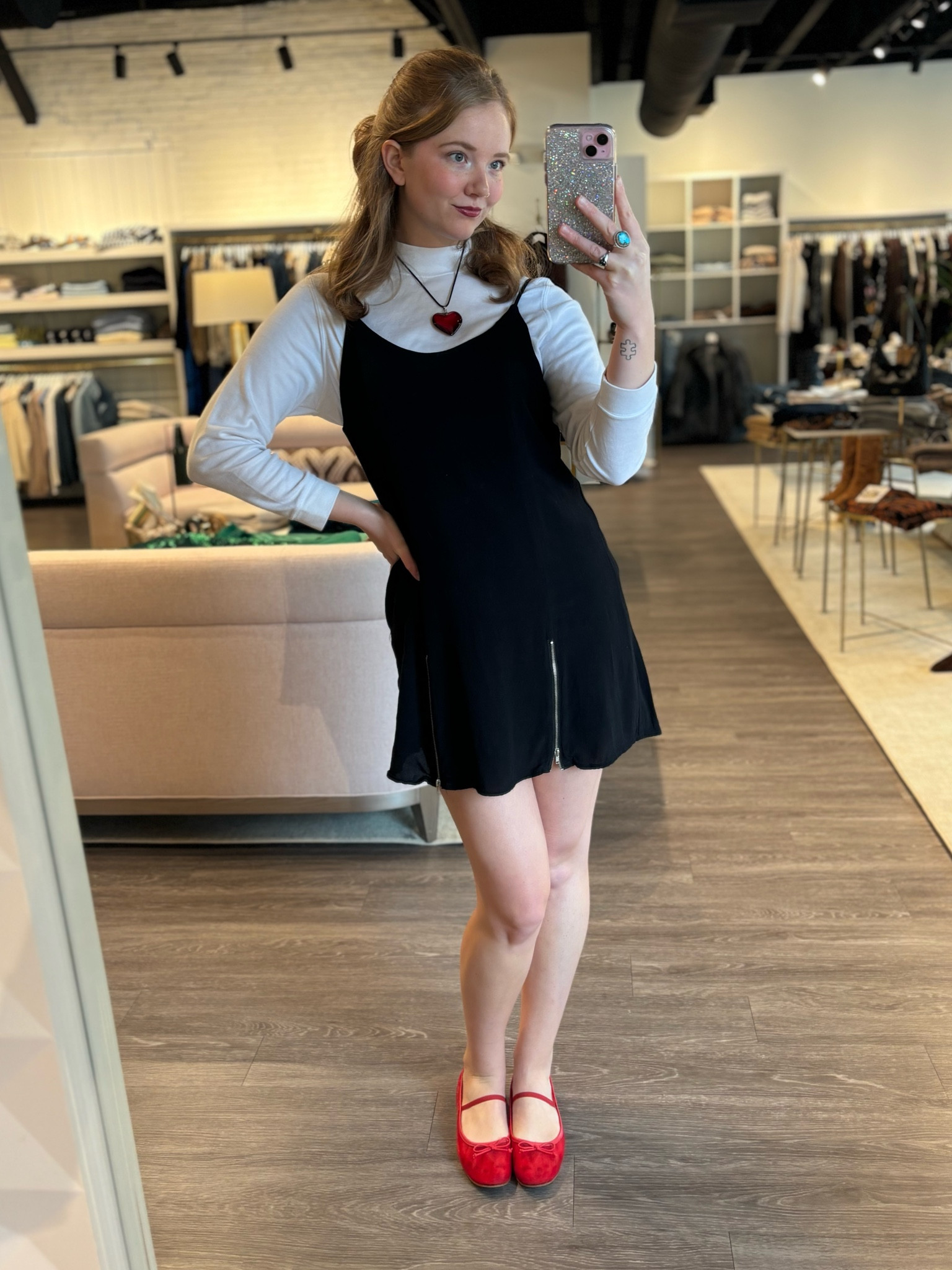 build a classic outfit when you “have nothing to wear” 

#classic #ootd #easyoutfit #blackandwhite #popofcolor 

#LTKStyleTip #LTKSeasonal #LTKShoeCrush