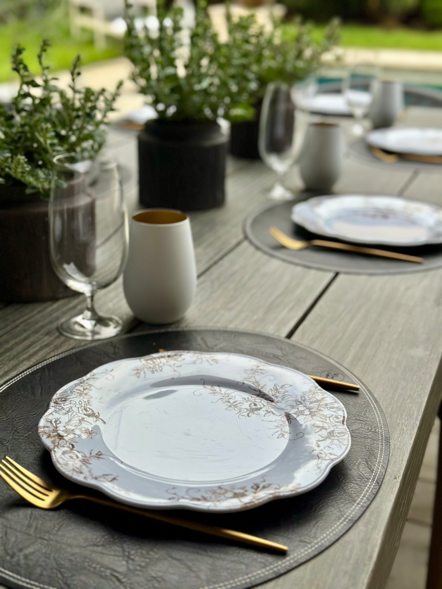 My favorite melamine plates are on the McGee & Co sale