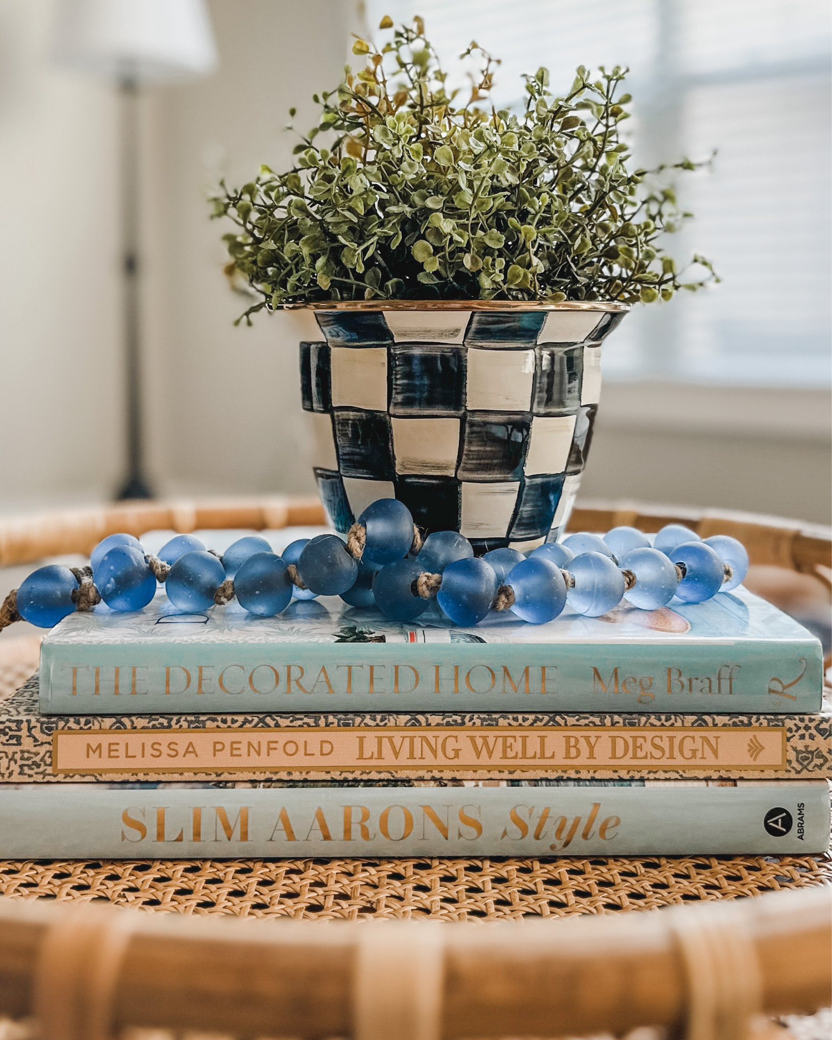 casual coastal coffee table styling - always use a tray to be able to move everything quickly to dust and if the grands come over 😂

#LTKstyletip #LTKunder50 #LTKSeasonal