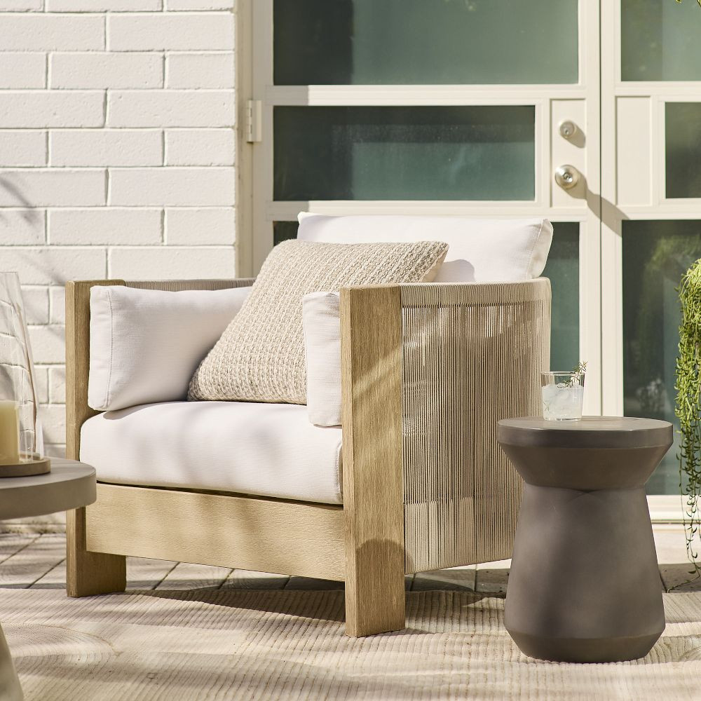 Porto Outdoor Lounge Chair | West Elm (US)