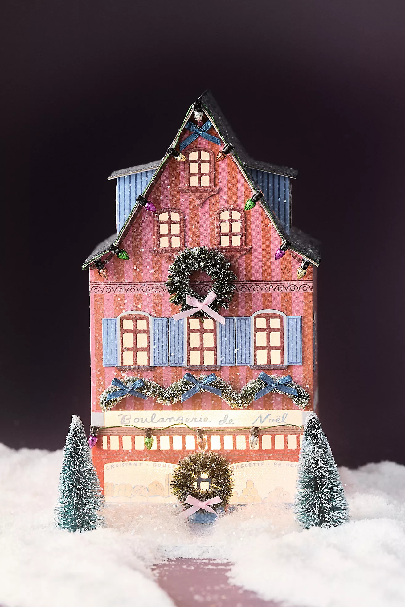 Emily Taylor x Anthropologie Light-Up Holiday House | Anthropologie (US)