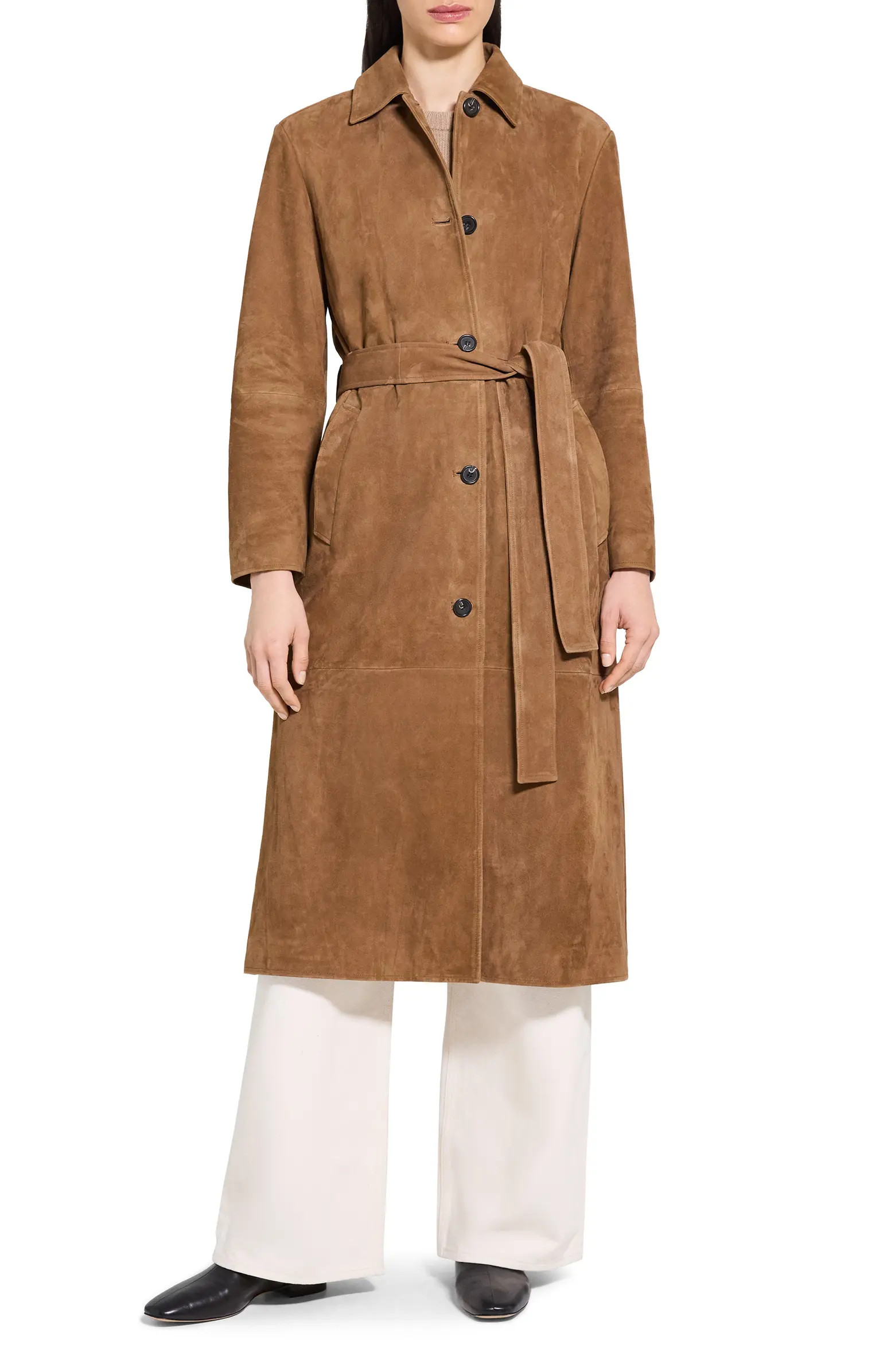Reese Belted Suede Coat | Nordstrom