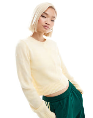 COLLUSION knit cardigan in yellow | ASOS (Global)