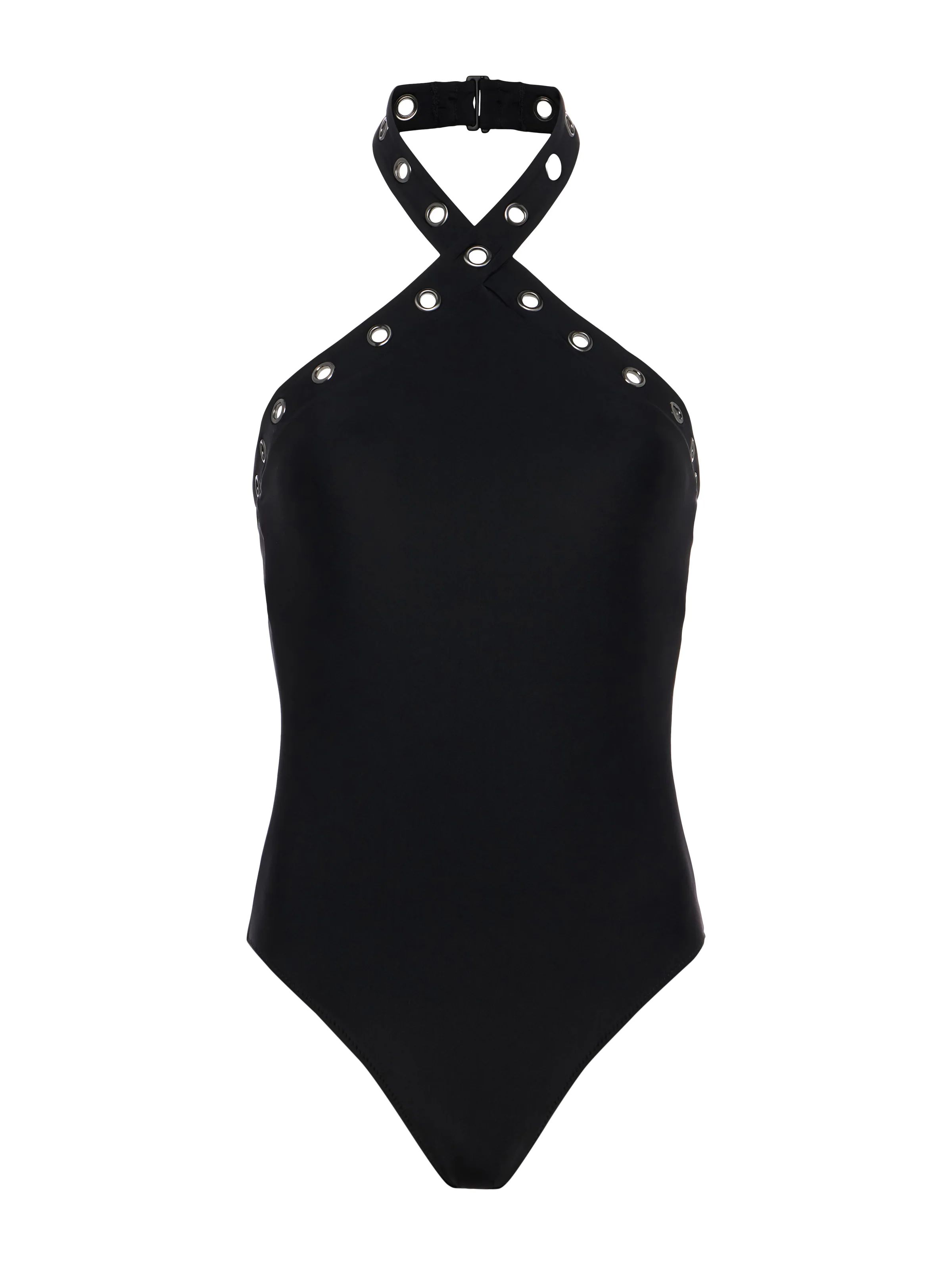 L'AGENCE - Gabrielle Grommet One Piece in Black | L'Agence