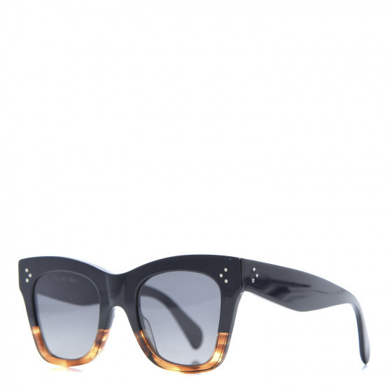 Polarized Acetate Sunglasses CL4004IN Black Havana | Fashionphile