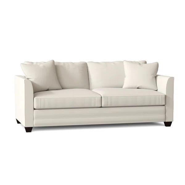 Sarah 77'' Square Arm Sofa with Reversible Cushions | Wayfair North America