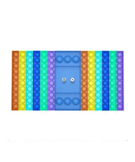Bright Rainbow Push Pop Dice Game | Zulily