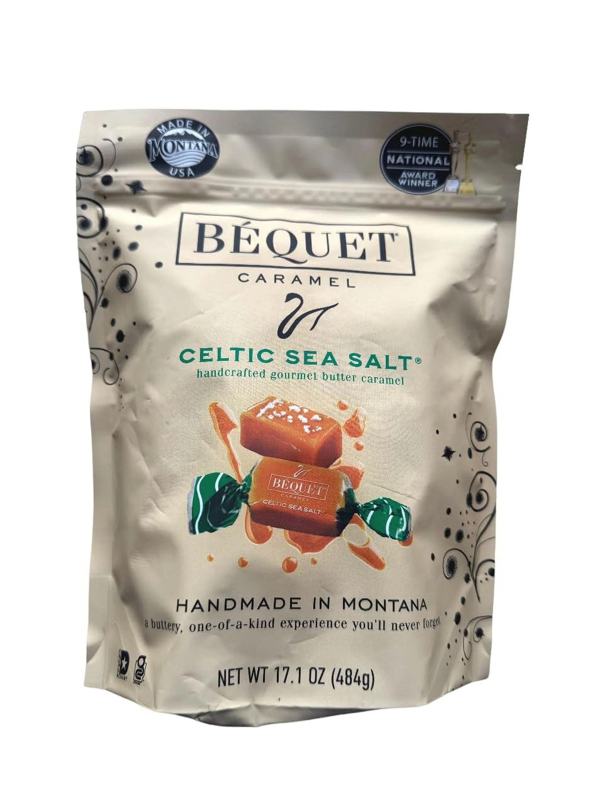 Bequet Caramel Celtic Sea Salt, 17.1 Ounce | Walmart (US)