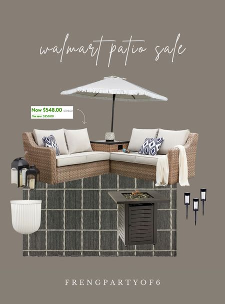 Patio sectional on sale, save $250! From the same patio collection as my furniture. Great quality and stain resistant cushions.

#LTKSaleAlert #LTKHome #LTKSeasonal