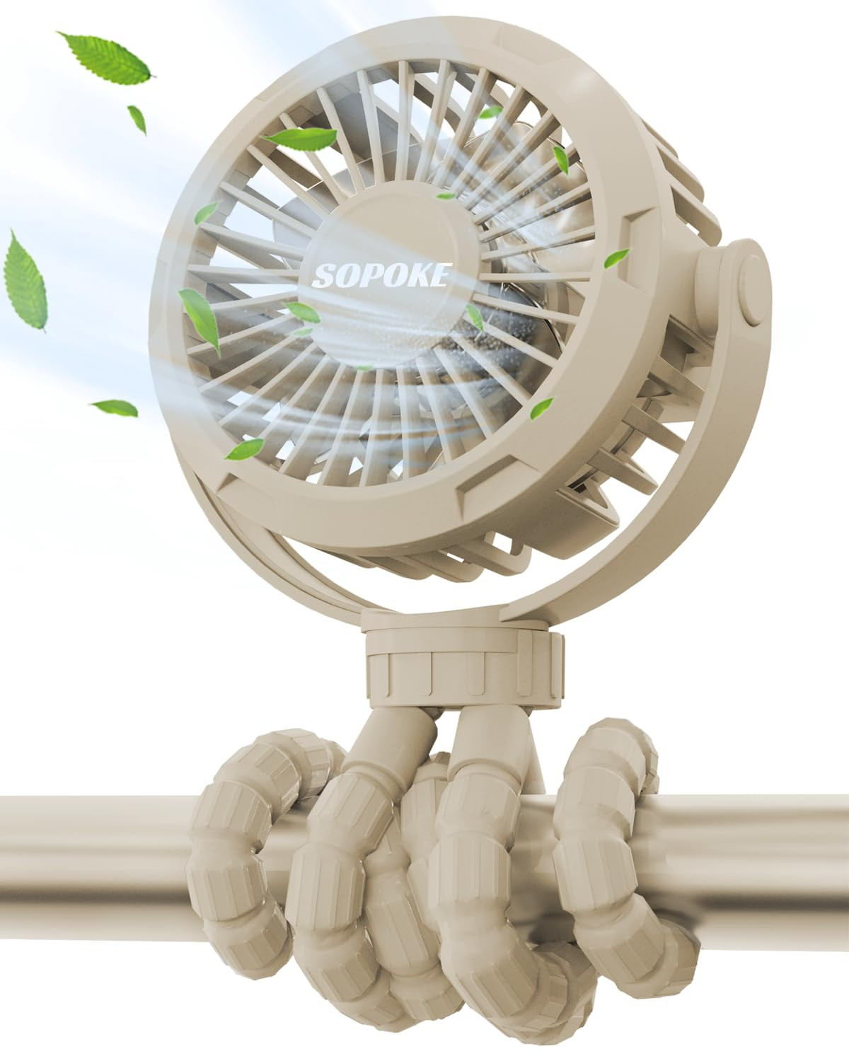 Mini Portable Baby Stroller Fan,3 Speed Personal Handheld Fan,Battery Operated Rechargeable 360°... | Amazon (US)