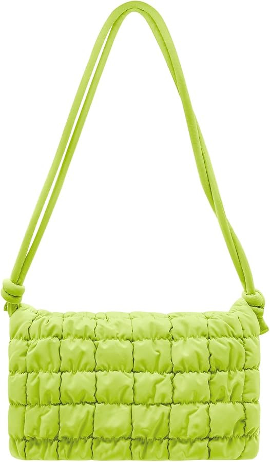 NAARIIAN Shoulder bag for Women Small Puffer Cute Trendy Clutch Hobo Bag Waterproof Crescent Hand... | Amazon (US)