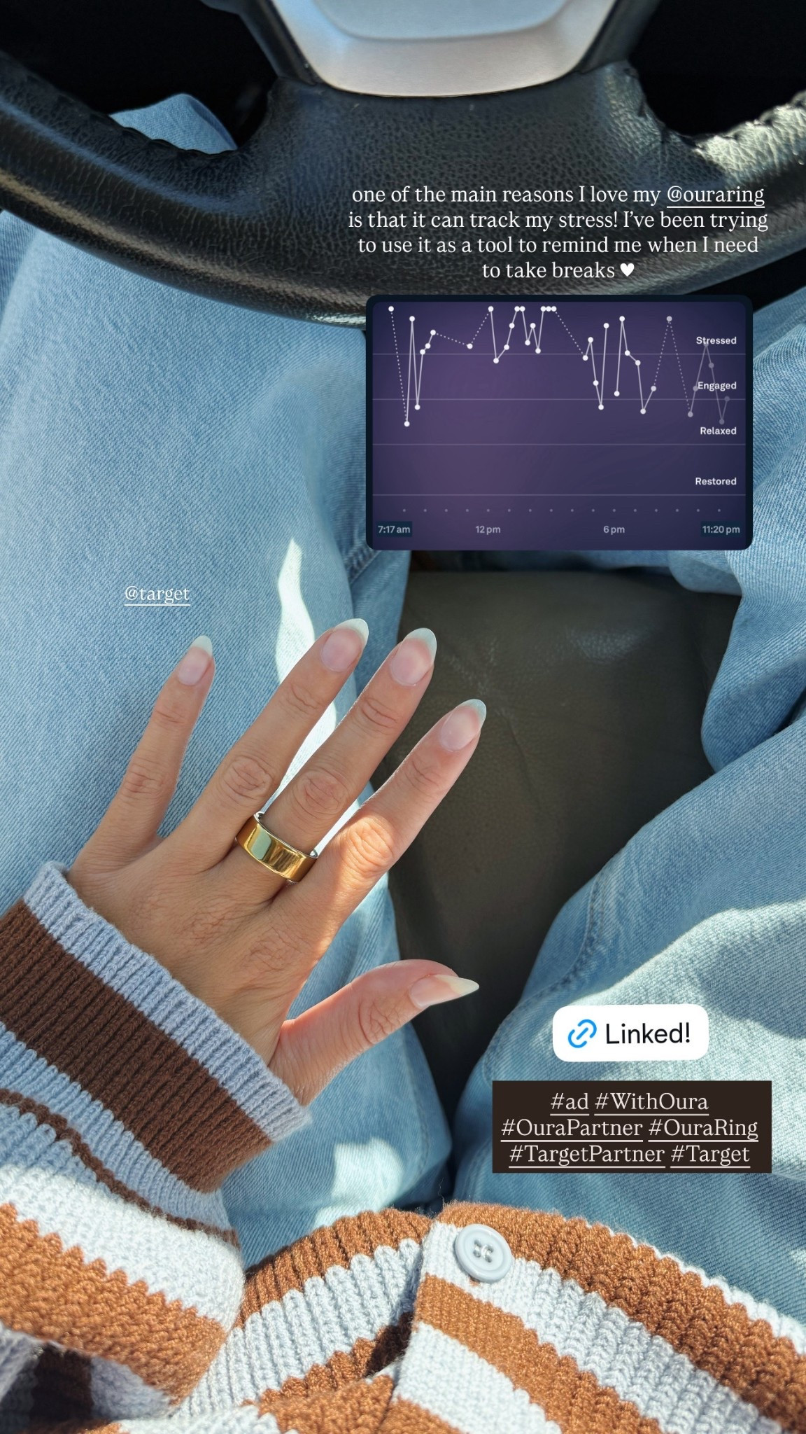 #ad Getting my holiday shopping done early @target !! I love my @ouraring and I think it’s the perfect gift (for others or yourself)! I love the insight it can give me on my health like my sleep & stress levels! 
#WithOura #OuraPartner #OuraRing #TargetPartner #Target

#LTKHoliday #LTKfitnessgoals #LTKGiftGuide