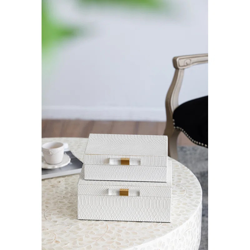 Ilsa Plastic Decorative Box | Wayfair North America